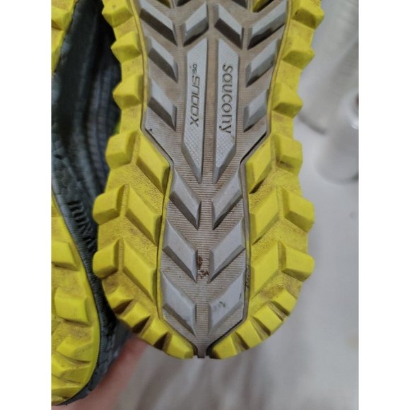 Saucony Womens Xodus ISO 3 S10449-1 Blue Running Shoes Sneakers Size 5 READ - Picture 9 of 10